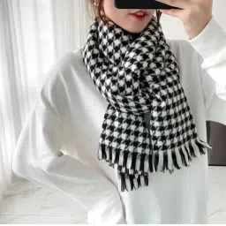 fy lane Winter Wear Acrylic Woolen Muffler/Scarf For Men & Women Warm lightweight image 4
