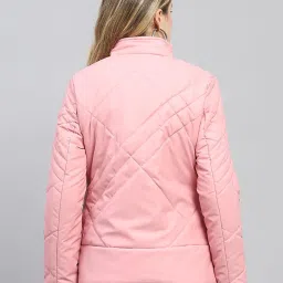 monte carlo Womens Solid Mock Neck Full Sleeve Jacket (224067451) image 3