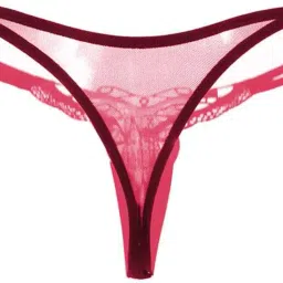 fiha Woman's Nylon & Cotton Thong Panties (Pack of 1) image 1