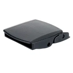 merishopp Ratchet Slide Buckle Replacement Fit For 38Mm Leather Waistband Black image 1