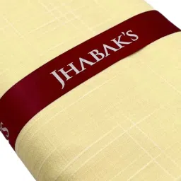 jhabak's Premium Unstitched Cotton Linen Blend Shirt and Trouser Fabric - Cotton Blend Material - 2.25m Shirt Cloth - 1.20m Pant Piece image 3