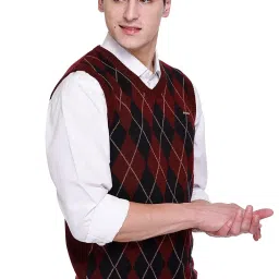 godfrey V Neck Sweaters for Men Winter Wear Woollen image 5