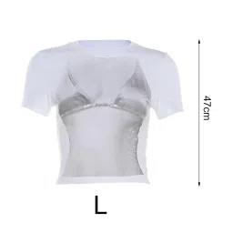 calandis ™ Women's Bikini Shirt Cover up Clothes Ladies Novelty Funny Wear Summer T Shirt L | Womens Clothing image 1