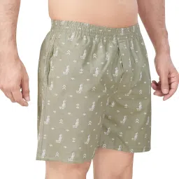 fabdiamond Men's Pure Cotton Regular Printed tapasya Boxer Shorts M to XXL (j=104) image 3