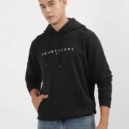 tommy hilfiger Men Cotton Pullover Hooded Neck Sweater image 3