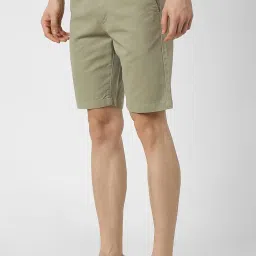 peter england Men's Premium Everyday Chino Casual Shorts image 3