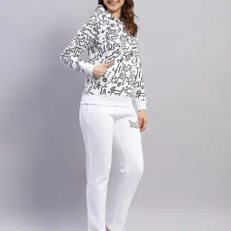 rock.it Rockit from House of Monte Carlo Womens Printed Hooded Neck Full Sleeve Tracksuit (2240102658) image 2