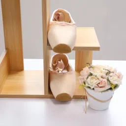 enakshi (label) Women Girl Ballet Dance Shoes Satin Pointe Suede Sole Yoga Shoe Dancewear 40|Clothing, Shoes & Accessories | Dancewear | Dance Shoes | Ballet image 2