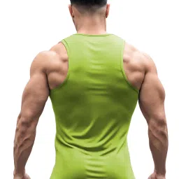 3colors 3Colours RGB Men's Active Wear Sleeveless Tank top, Gym Vest, Leisure wear Regular FIT-Push image 1