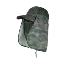 myaddiction Sun Cap for Men Women Detachable Neck Flap and Face Cover for Outdoor Sports Style B Multicolour image 4