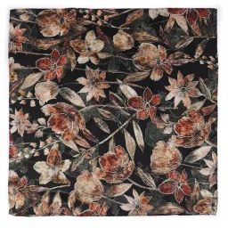 van heusen Men Black Print Party Pocket Square image 2