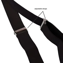 boolavard Braces/Suspenders One Size Fully Adjustable Y Shaped with Strong Clips image 3