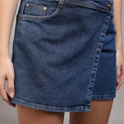 nifty Women's Denim Skorts image 4