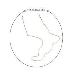 trendynest 2X Reading Glasses Chain Hanging Ropes Retainer For Women Gold Black | Other Clothing Shoes & Accessories image 3