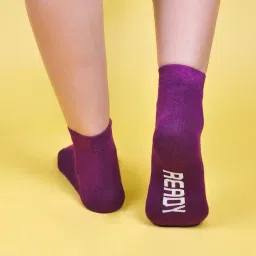 talkingsox Bamboo Ankle Socks for Men & Women Running, Seamless, Super Soft, Anti-Odor, Lounge & Breathable – Pack of 6 image 2