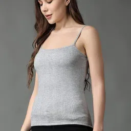 ff Thermal Warmer Spaghetti Top for Women Ultra Soft Sleeveless Scoop Neck Winter Inner Wear Top Johns Underwear (Pack - 1) image 2