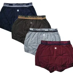 macroman Men's Cotton Open End Boxer Brief image 1