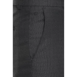 louis philippe Men's Premium Fabric Slim fit Checks Formal Trouser image 3