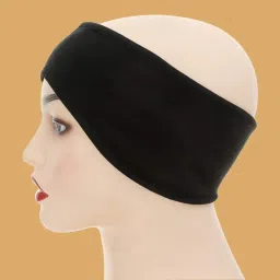 veejion Fleece Ear Warmers for Women Men 3 Pcs Ear Muffs Covers for Winter Running Yoga Skiing Riding (Black) image 3