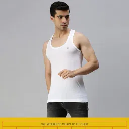 lux cozi Men's Solid Vest (Pack of 2) image 4