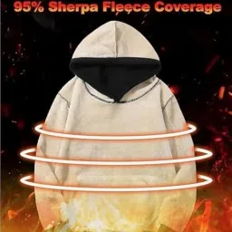 blackstep Women's Fleece Sherpa Hoodie, Winter Warm Pullover Sweatshirt, Soft Fur Lined, Casual Hooded Sweatshirt, Cozy & Stylish Outerwear image 1