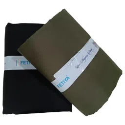 fetiya Shirt & Trouser Fabric in velveta Box Packing (Shirt-2.35 m, Pant-1.25 m) image 1
