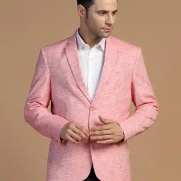 tahvo Men's Blazer Regular Fit Linen Blend – Single Breasted Blazer for Men, Side Vents - Ideal for All Purpose Causal, Formal, Festival, Party and Wedding, Sizes 2XS-XL image 1