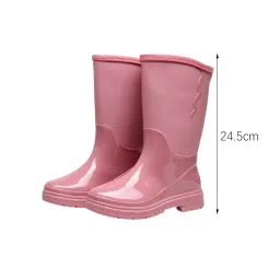 enakshi (label) Women Rain Boots Waterproof PVC Non Slip Rainboots for Traveling Backpacking|Clothing Shoes & Accessories | Womens Shoes | Boots image 1