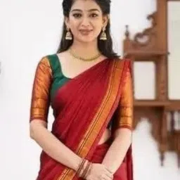 ziton Lehenga choli, South indian Traditional Unstitched Narayanpet Half Sareee image 5