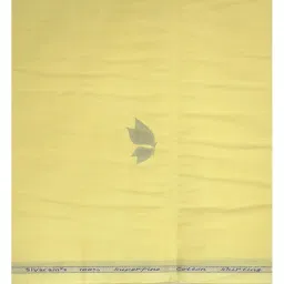 siyaram's 100% Superfine Cotton Yellow colour with Solid Pattern Unstitched Shirt Fabric of 1.6 Mts / VV2357J image 1