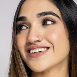 kuberbox 14KT Yellow Gold Classic 0.04 Carat Diamond Nose Ring for Women (Piercing Required) image 2