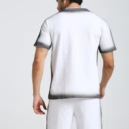 spense clothing Men's Cotton Short Sleeve T Shirt & Shorts Set with 2 Pockets || Casual Co-ord Sets image 1