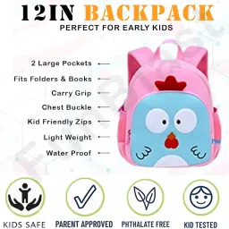 funblast Cute Miniature Fancy Bag for Kids – Small Size Picnic Bag for Baby,Boys,Girls/Lightweight Travel Mini Backpack for Kids - Multi Color (ONLY FOR 2-5 YEAR OLD) image 5