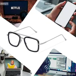 Being Better Round UV Protection Computer Glasses For Eye Protection Glasses for Men and Women | Blue Light Ray Blocking Anti Glare Zero Power FOR MOBILE/LAPTOP/COMPUTER GLASSES image 3