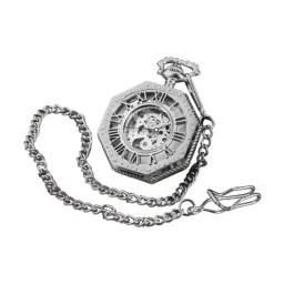 club bollywood The Style Sutra Roman Numerals Scales Gift Vintage Pocket Watch for Holiday Boys Fathers Day silver | Watches Parts & Accessories | Pocket Watches image 5
