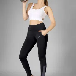 nexsus apparels Active Yoga Gym High Waist Trackpant Stretch Workout Pants Breathable Tights Lower for Women & Girls (D.-101) image 5