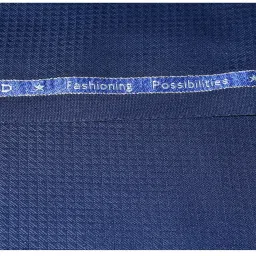 arvind Men's Viscose Poly Checkered Trouser Fabric (1.30 mtr,Free Size) image 1