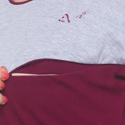 av2 Women Cotton Nursing Regular Fit Top image 5