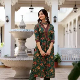 fabnex Kurta Pant and Dupatta Set for Women | Kurta Set for Women (K-71-118) image 1