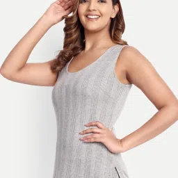 zeffit Winter Thermal Top for Women | Sleeveless Thermal | Women Theraml Top Set | Winter Wear | Cotton Blend Thermal | Innerwear Bodywarmer | image 2