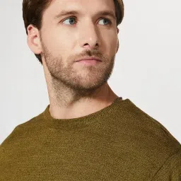 amazon brand - symbol Men Acrylic Casual Pullover Sweater image 3