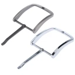bnf Mens Alloy Antique Belt Buckle Single Prong Rectangular Pin Buckle Accessory | Mens Accessories | Belt Buckles image 3