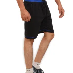 vego Mens Cotton Shorts, Bermuda,Trousers Black image 2