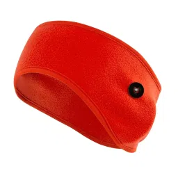 merishopp 3xEar Warmers Headband with Buttons Winter Earmuffs for Adults Cycling Skiing Red image 5