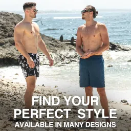 kanu surf Men's Big Havana Extended Size Swim Trunk image 5