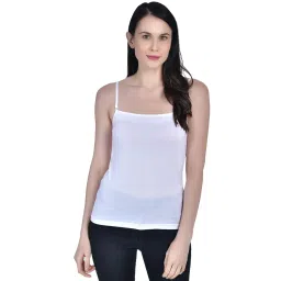 aimly Women's Cotton Sleeveless Adjustable Strap Camisole Slip Spaghetti - Pack of 3 image 1