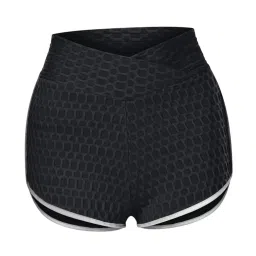 calandis ™ 4xWomen High Waist Yoga Shorts Home Gym Sports Fitness Black XXL | Shorts | Womens Clothing image 5