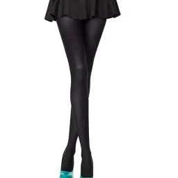 cloudwood Full Legs Stockings for Women & Girls Reguler Thigh-High Stockings Pantyhose Free Size (28 Till 34) -LEG11BLK image 5