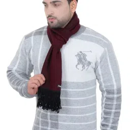 amoldo Relaxed Men And Women Casual/Regular Luxurious Premium Checkered Woolen Acrylic Muffler, Scarf, Stole For Winter Pack Of 1 image 2