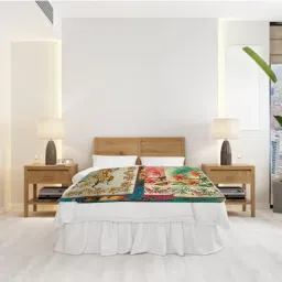 GOLDEN TWILIGHT 3 PCS PREMIUM PRINTED LARGE HANKIES image 3